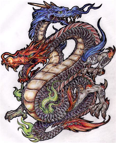 dragon tattoo design